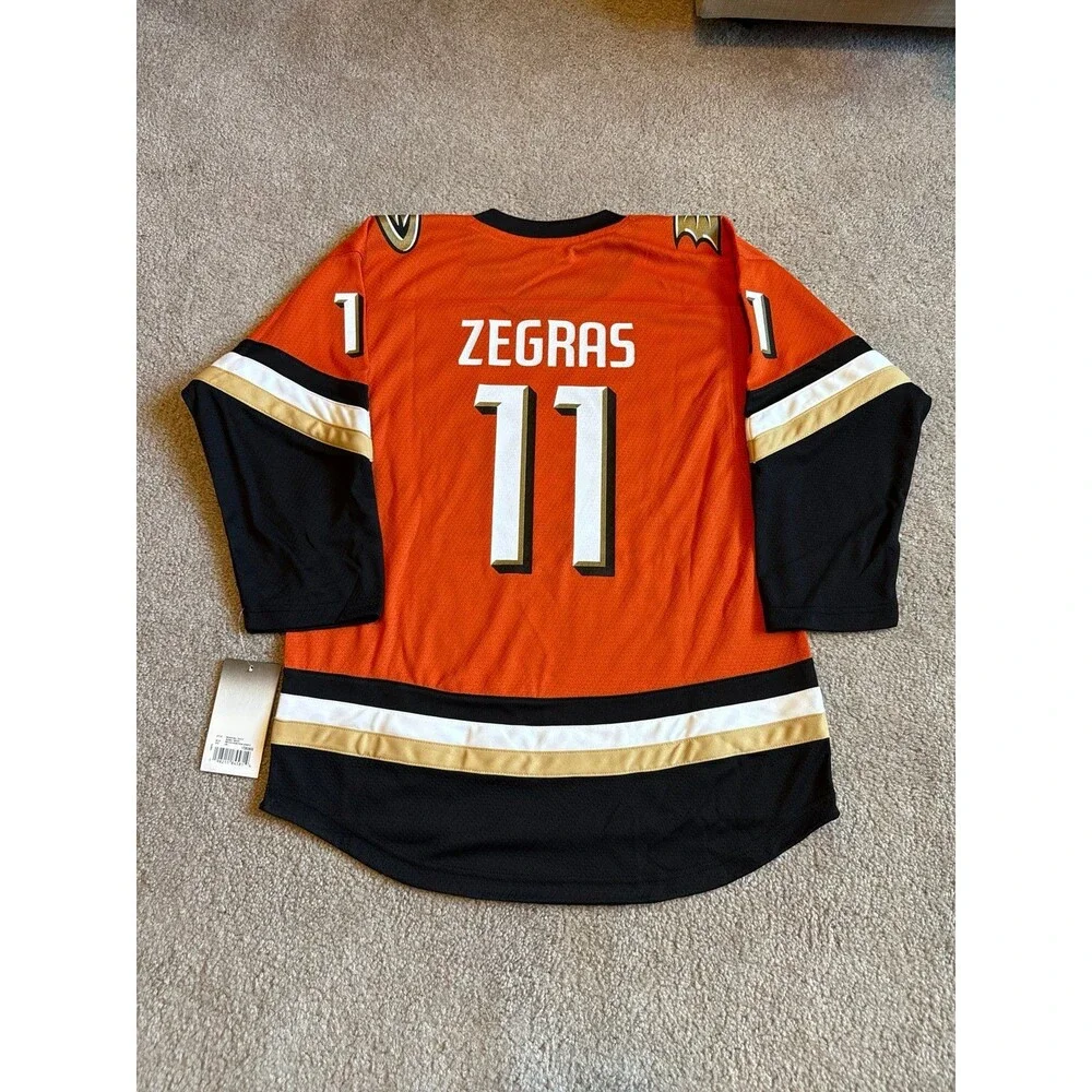 Trevor Zegras Anaheim Ducks NWT Youth Hockey Jersey Size Large
